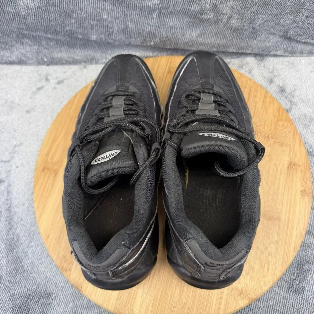 Nike Air Max 95 Shoes Boys Size 7Y Black Running Casual Sneakers CJ3906-001
